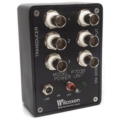 Wilcoxon Sensing Technologies Three Channel Power Unit, Model P703B Series